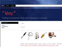 Tablet Screenshot of dijelovigorenje.com